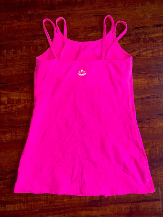 Beyond Yoga Hot Pink Double-Strap Tank Top - Picture 4 of 4